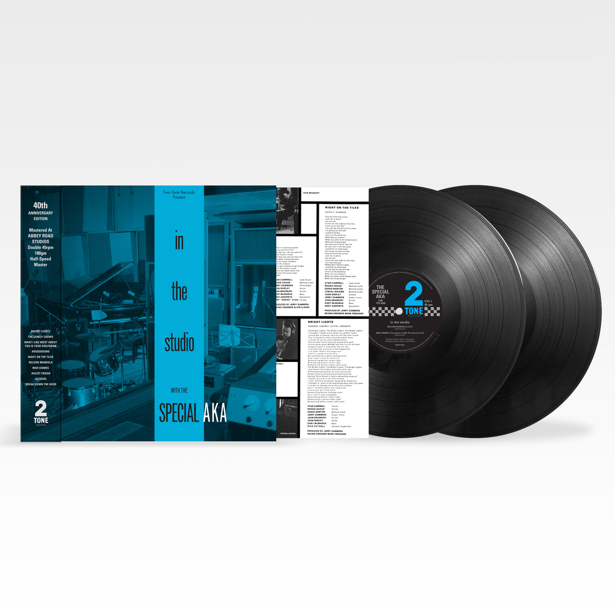 Vinyl record of "In The Studio" with a studio image on the cover.