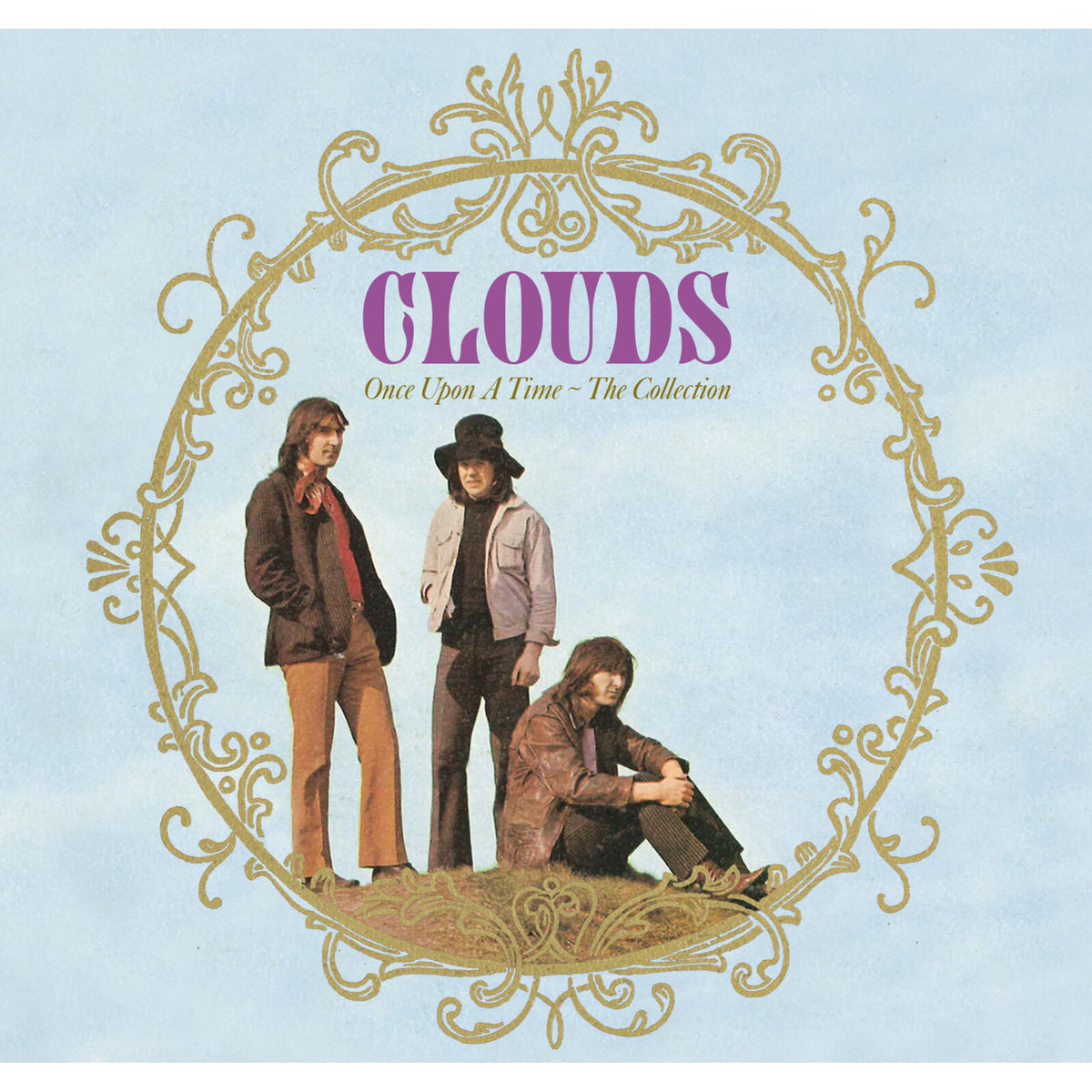 CD cover for Clouds’ “Once Upon A Time – The Collection” featuring band photo.
