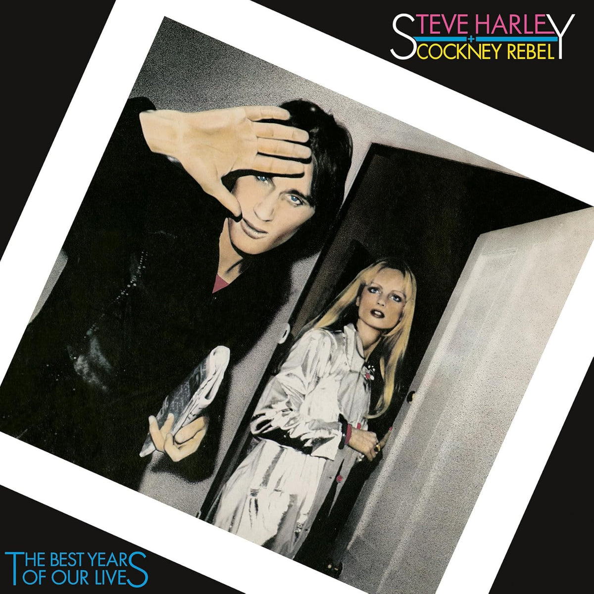 Vinyl record cover featuring Steve Harley and a blonde woman in a doorway.