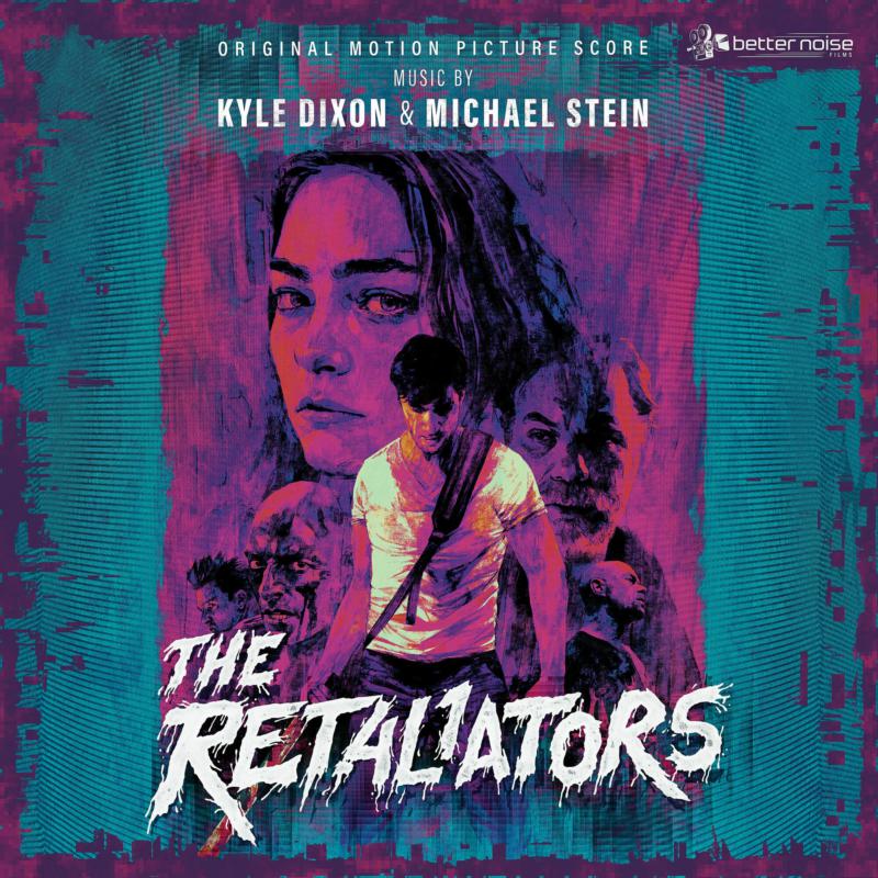 CD cover for "The Retaliators" soundtrack with distressed imagery.