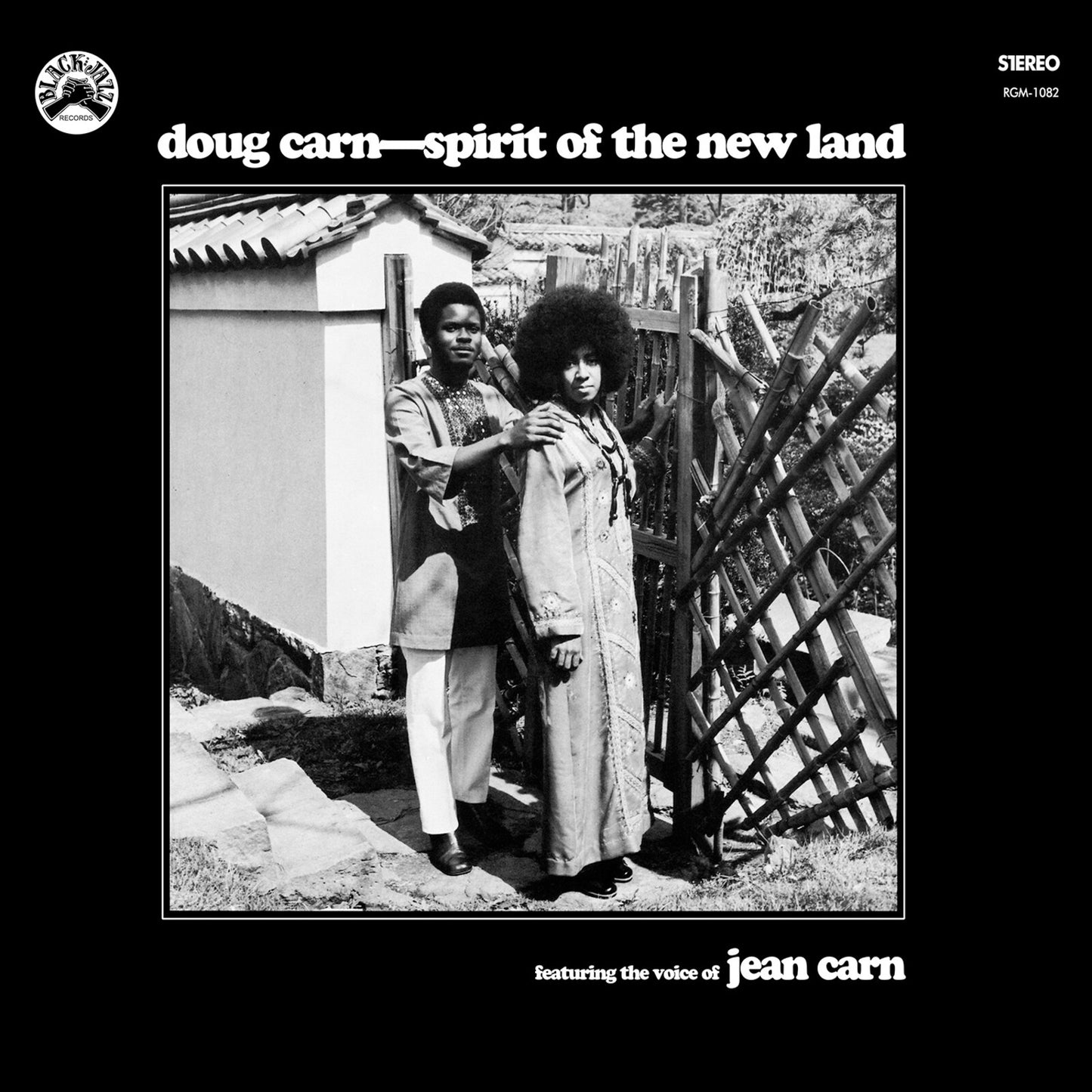 Album cover: Doug Carn – Spirit of the New Land, featuring Jean Carn.