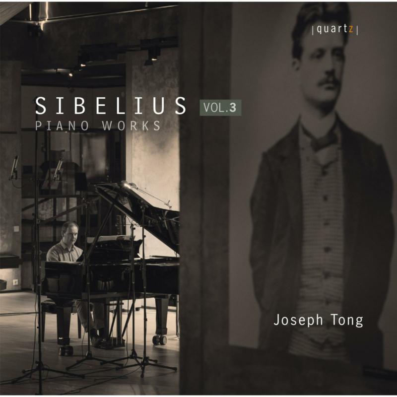 CD cover featuring pianist Joseph Tong and a grand piano.