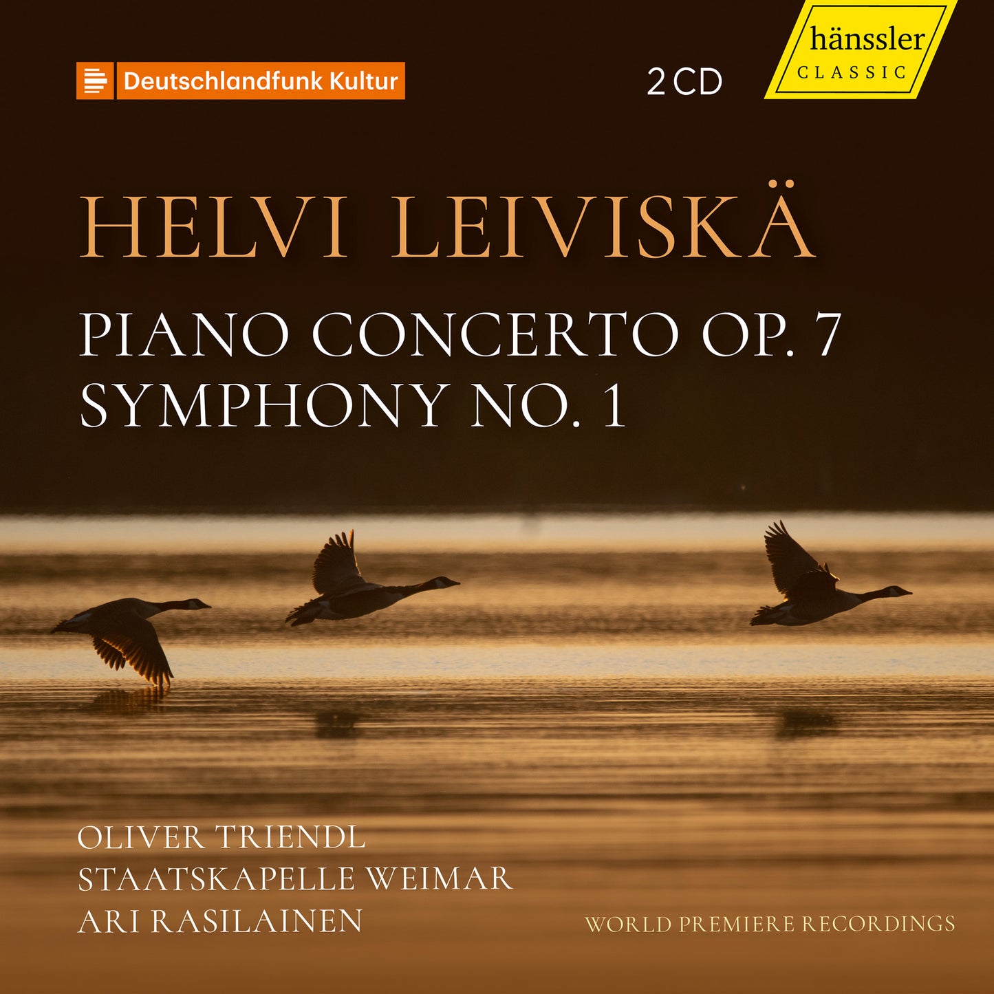 CD cover with text “Helvi Leiviska” and image of flying birds.