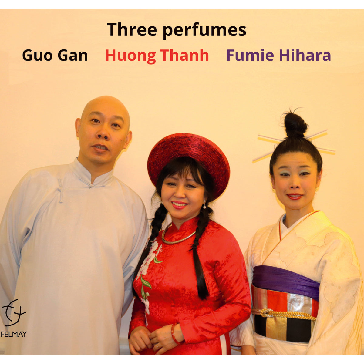 CD cover featuring three people in traditional clothing.