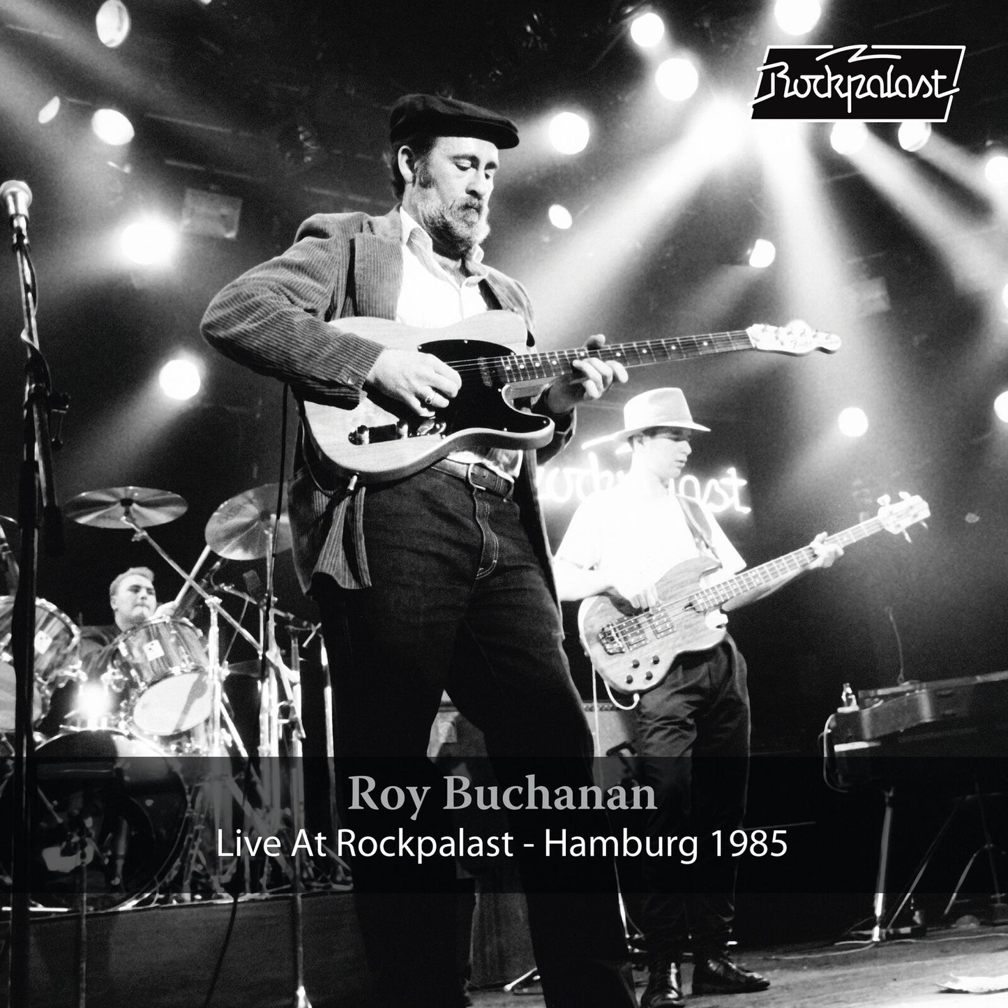 Roy Buchanan playing guitar onstage at Rockpalast, Hamburg, 1985.
