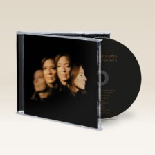 Beth Gibbons "Lives Outgrown" CD case with three women pictured.