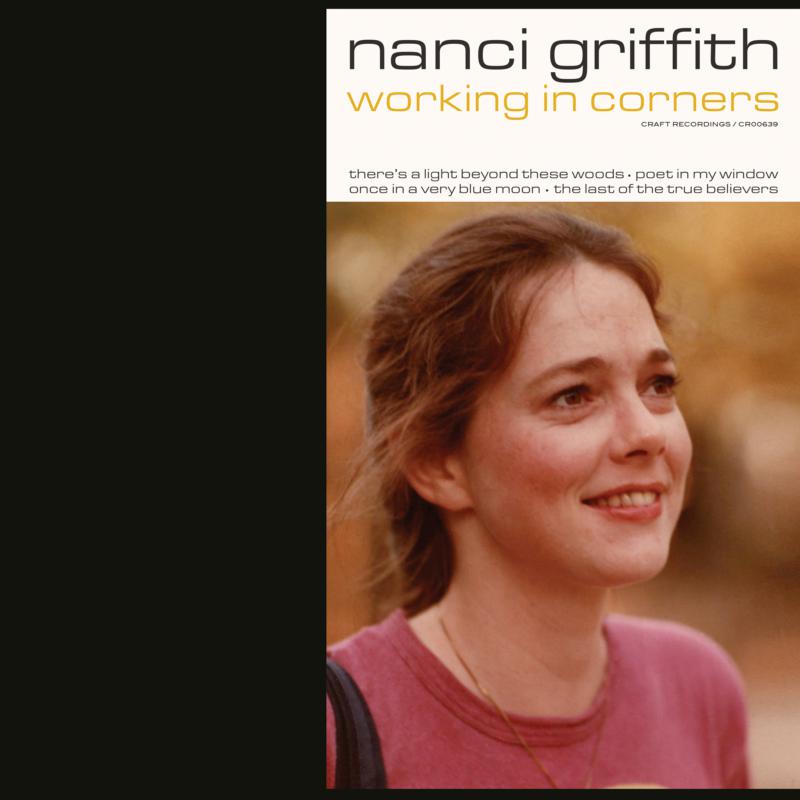 Album cover featuring a portrait of Nanci Griffith with text overlay on white background.