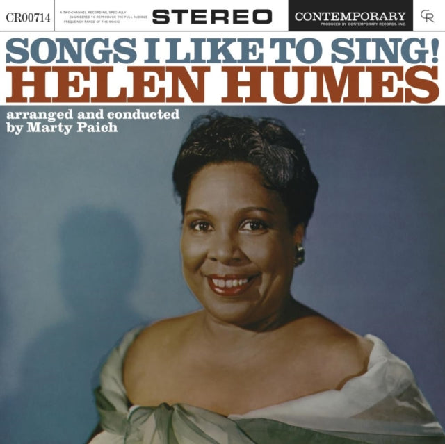 Helen Humes album cover, portrait of a smiling Black woman, vinyl record.