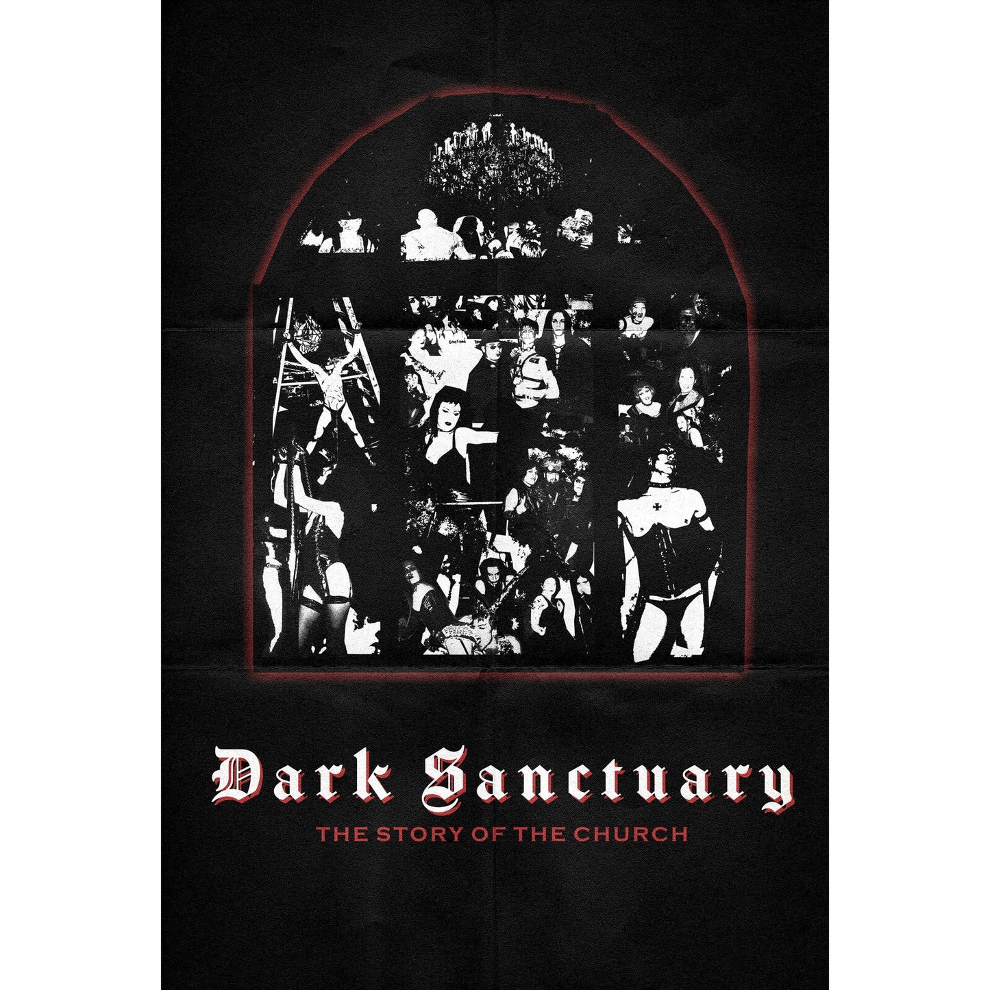 Blu-ray cover for "Dark Sanctuary: The Story of The Church" with gothic imagery.