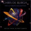 Chris De Burgh album cover: a planet with colorful orbiting ribbons.