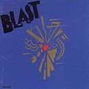 Holly Johnson’s “Blast” CD cover: blue background with gold abstract design.