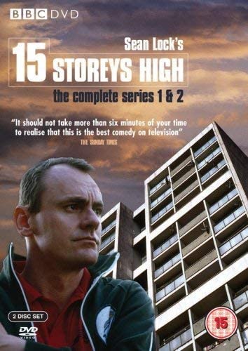 DVD cover featuring Sean Lock in front of a high-rise building at sunset.