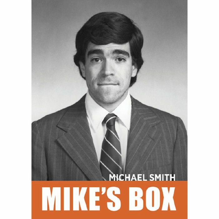 Black and white portrait of Michael Smith, DVD cover for "Mike's Box".