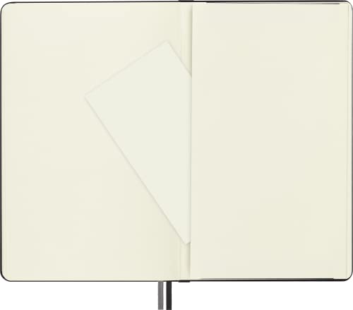 Moleskine Expanded Large Dotted Hardcover Notebook: Black