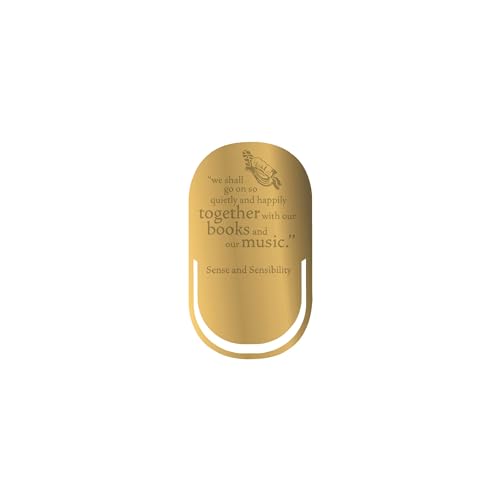 Bookmark Metal - Pulteney Press (Jane Austen)