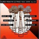 CD cover: abstract electronic music center artwork, composers listed.