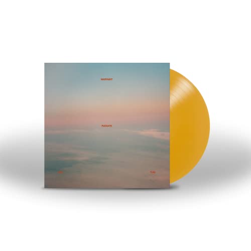 War paint album cover and golden yellow vinyl record.