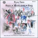 CD cover with abstract watercolor painting and composer names.