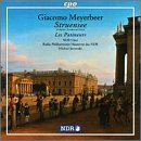 CD cover for Giacomo Meyerbeer’s “Straniera” with a building image.