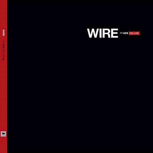 Black album cover with white “WIRE PF456 DELUXE” text.