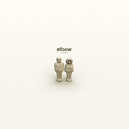 Album cover for Elbow’s “Cast Of Thousands” featuring two small figurines.