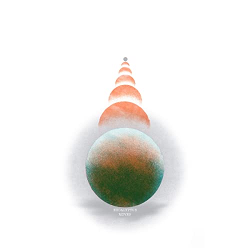 Abstract album cover with stacked orbs and blurred edges.