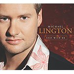 CD cover featuring portrait of Michael Lington, red and gold text.