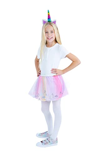 Smiffys 53156 Rainbow Unicorn Kit, Girls, Multi-Colour, One Size