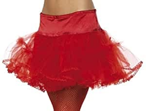 Fever Tulle Short Petticoat - Red