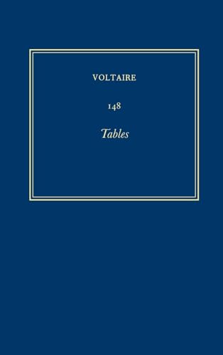 Complete Works of Voltaire 148: Tables: titres