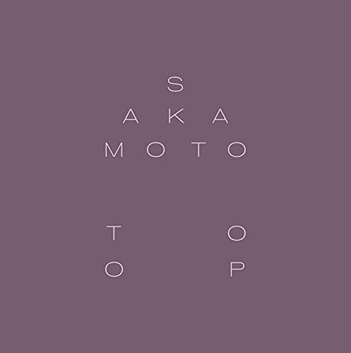 Album cover with names "Sakamoto" and "Toop" arranged in a geometric pattern.