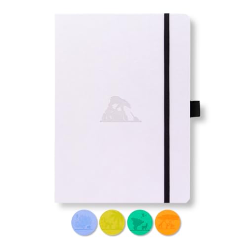 Dingbats* Earth A5+ Glicine Arctic Notebook - Dotted