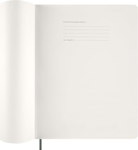 Moleskine 2026 13-Month Essential XXL Weekly Vertical Planner: Myrtle Green