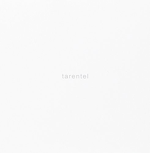White CD cover with the text "tarentel" in lowercase font.