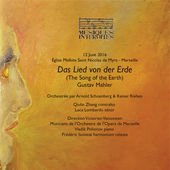 CD cover for Mahler’s “Das Lied Von Der Erde” with text and abstract art.