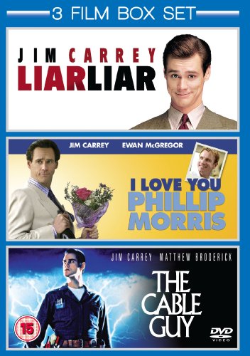 DVD box set featuring Jim Carrey in "Liar Liar", and other films.