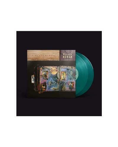 Kristin Hersh album "Hips and Makers" vinyl record with painted cover art.