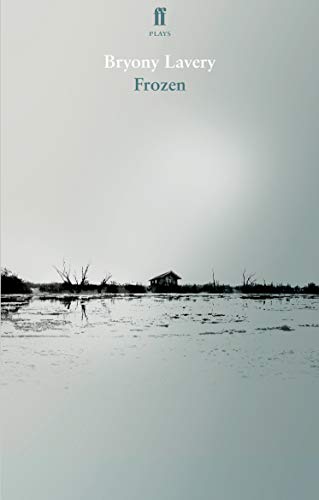 Play script "Frozen" by Bryony Lavery with a misty landscape cover.