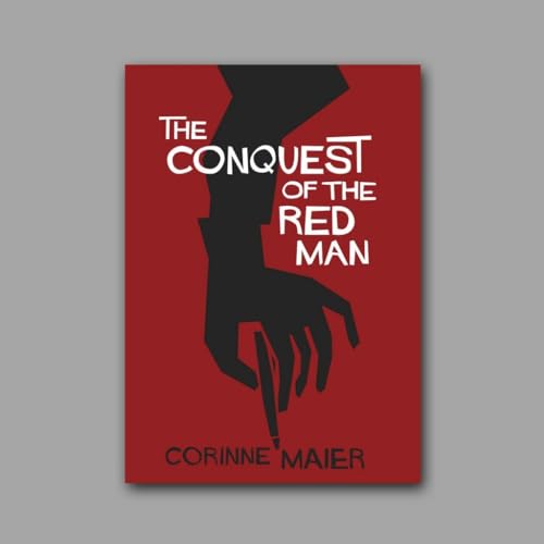 Red book cover with a silhouetted hand and bold white text.