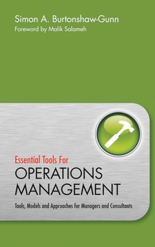 Essential Tools for Operations Management: Tools