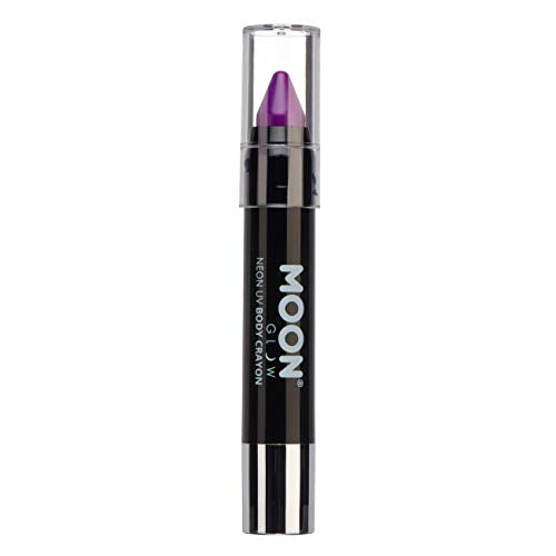 Moon Glow - Neon UV Paint Stick Body Crayon for the Face & Body – Intense Purple