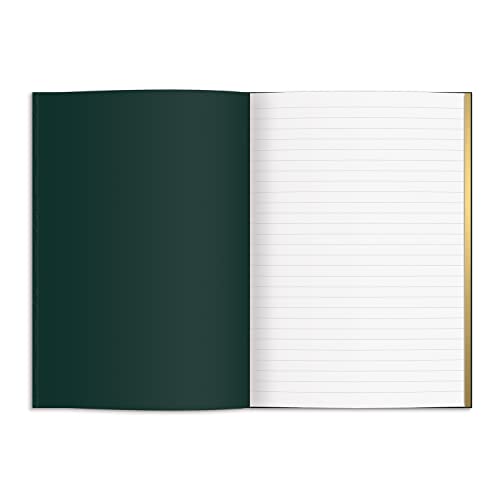 Liberty Dark Green Tudor A5 Embossed Journal