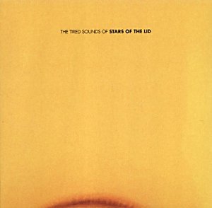 Yellow album cover for Stars Of The Lid’s “The Tired Sounds.”