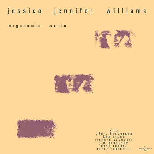 Record album cover: "Orgonomic Music" by Jessica Williams, with portraits.