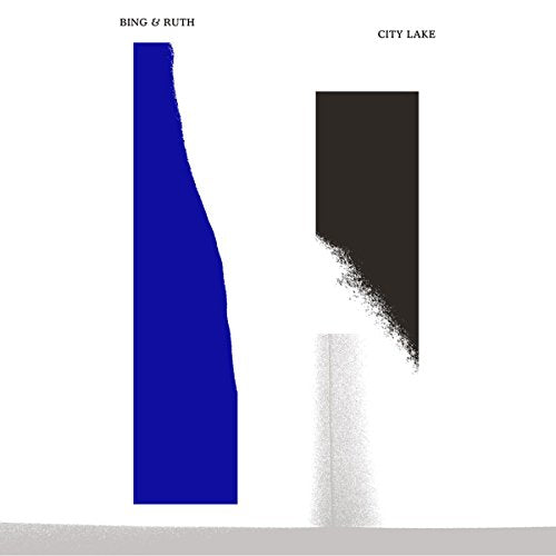 CD cover for Bing & Ruth’s “City Lake” with blue and black blocks.
