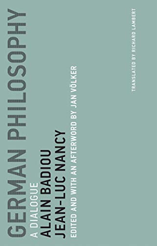 German Philosophy: Volume 11: A Dialogue (Untimely Meditations) (Untimely Meditations, 11)
