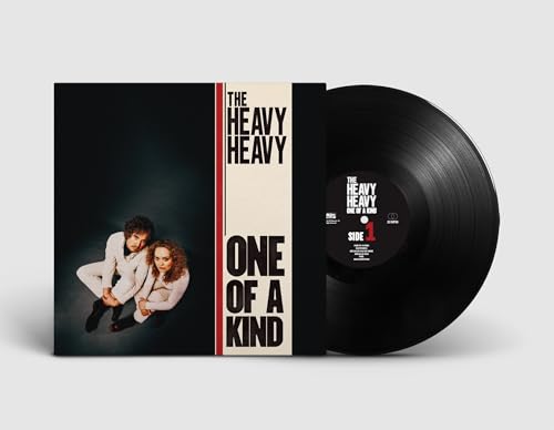 Vinyl record of The Heavy Heavy’s “One Of A Kind” album, with cover art.