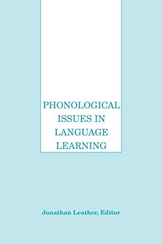 Phonological Issues in Language Learning