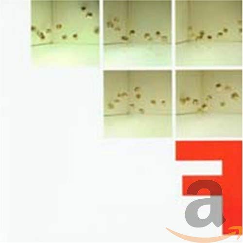 CD cover with grid of blurred images and a large red "F".
