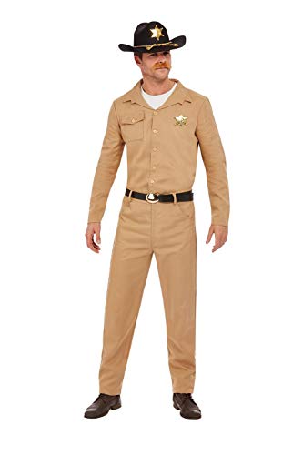 Smiffys 80s Sheriff Costume
